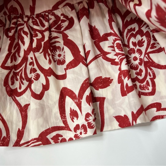 Zara Bloggers Favorite Print Poplin One Shoulder Top + Mini Skirt Set Size S - Picture 10 of 16